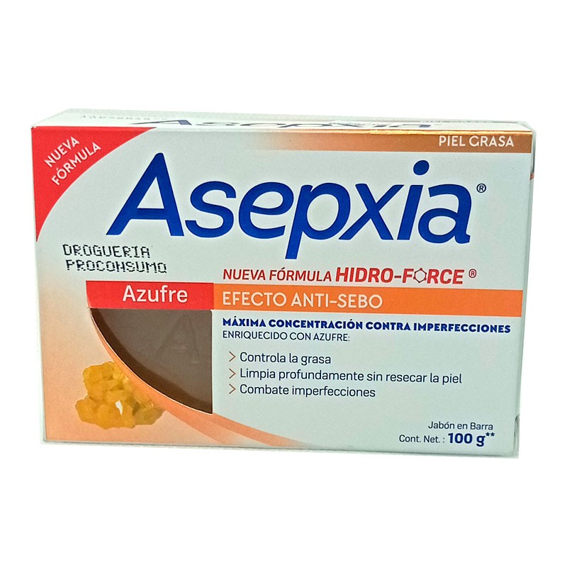 ASEPXIA Jabón de Azufre